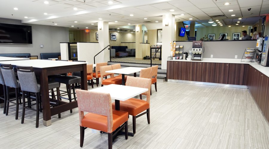 Lower Lobby and Breakfast Room