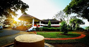 Tea tours Ripon Heritage Bungalow in Muppainad, image may contain: Resort, Hotel, Building, Villa