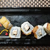 suishi starter (non-seafood for me and delicious)