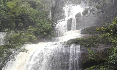 Bedawant Waterfall in Serimbu, West borneo   