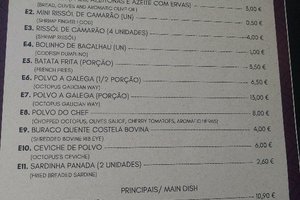 Menú