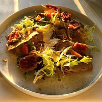 Vitello tonnato im Abendlicht