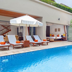 Three bedroom duplex pool villa 