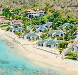 Mango Bay Resort in Virgin Gorda, image may contain: Sea, Outdoors, Building, Shoreline