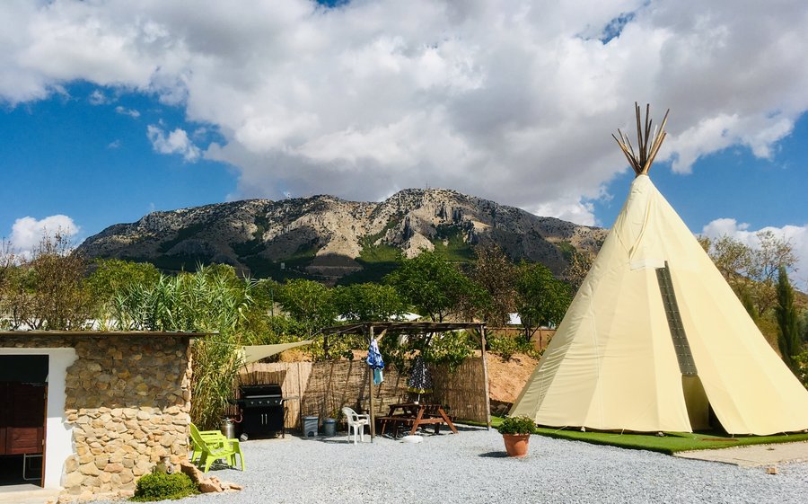 Casa Bella Teepees Prices Campground Reviews Zujar Spain Province Of Granada Tripadvisor