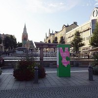 Fountain and Nikolai Church