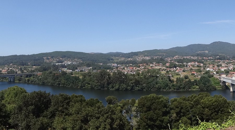 Vue de la forteresse de Valença