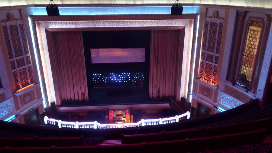 Stage from upper circle