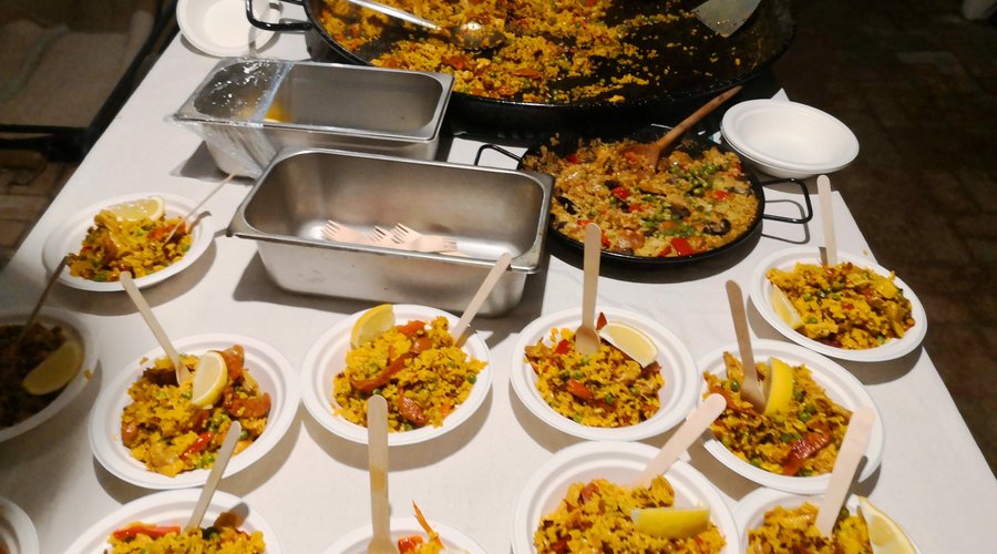 Paella catering
