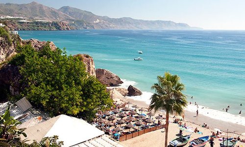The #costadelsol is a region in the south of #spain , in the autonomous community of #andalusia , comprising the coastal towns and communities along the coastline of the #province of #malaga . The Costa Del Sol is situated between two lesser known coastal regions, the #costadelaluz and the #costatropical