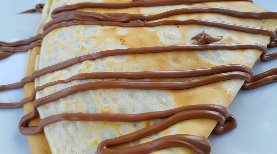 banana-nutella pancake