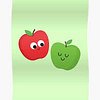 Two Happy Apples