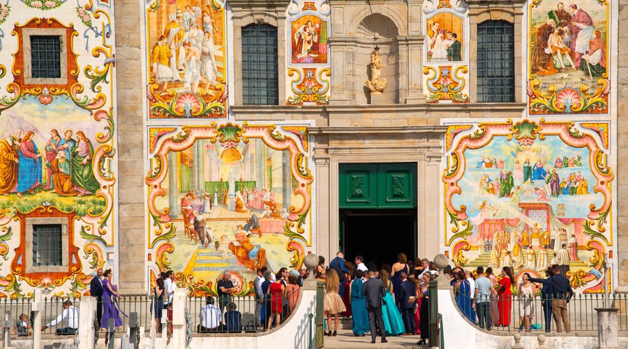 Beautiful exterior . Igreja matriz de Santa Maria de valega