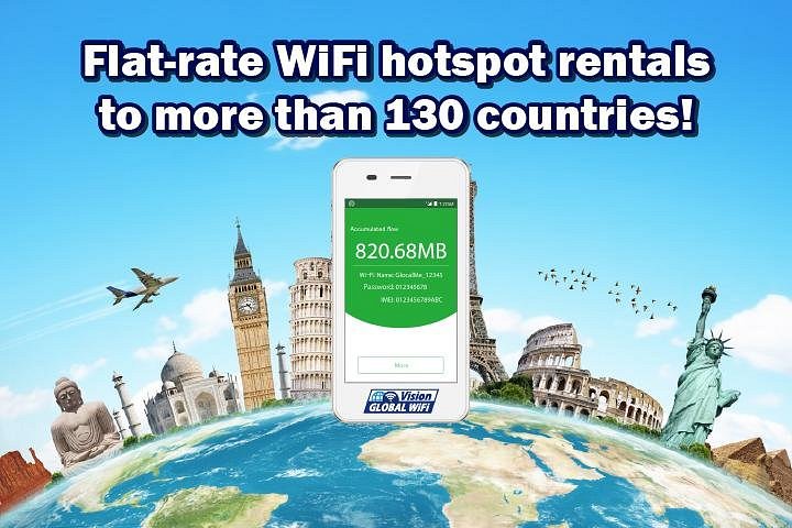 WiFi rental around world - Vision Global WiFi image