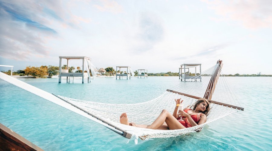 Our 100% sargassum free private beach club is accessible only to resort guests. It is located an exhilarating 15-minute boat ride from the resort. 