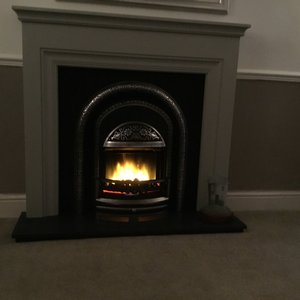 New fire in the lounge so welcoming.