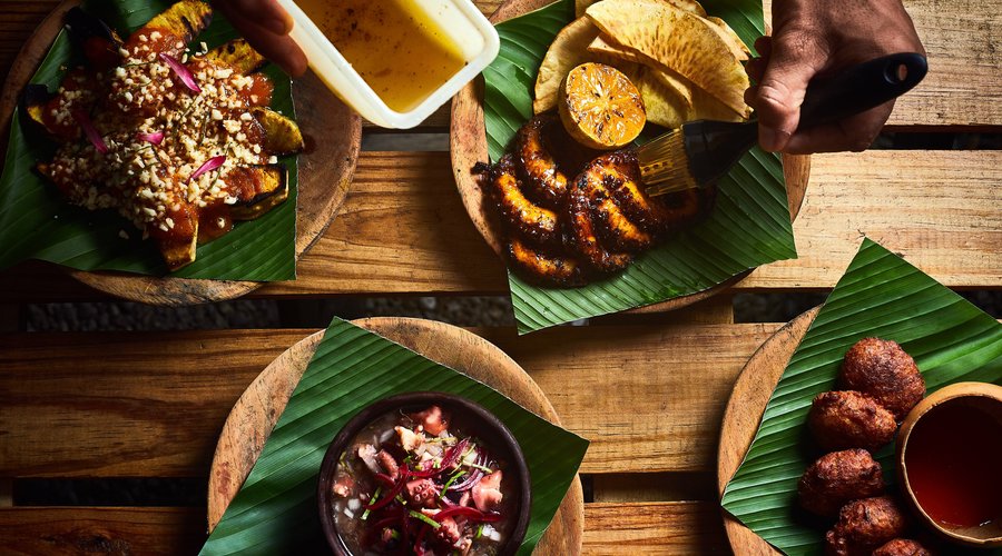 Caribbean flavors