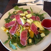 Tuna Salad with Raspberry Vinagrette