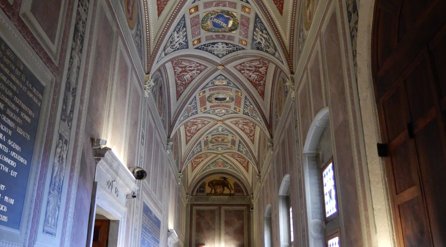 Frescoed ceiling