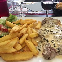 Entrecôte au poivre