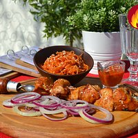 Курочка с огоньком