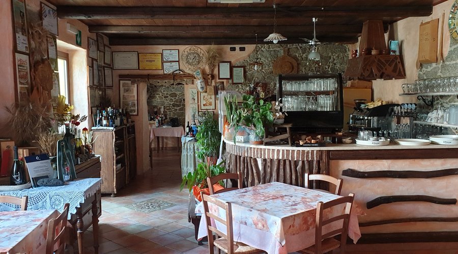 Interior de la pizzeria