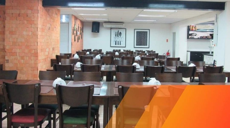 Almoço no centro de Blumenau