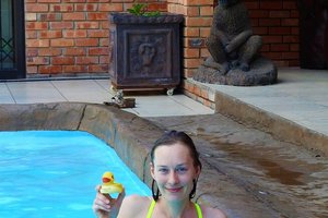 Piscine et plage