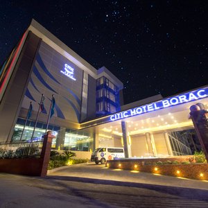Citic Hotel Boracay in Panay Island, image may contain: Screen, Monitor, Computer Hardware, Bed