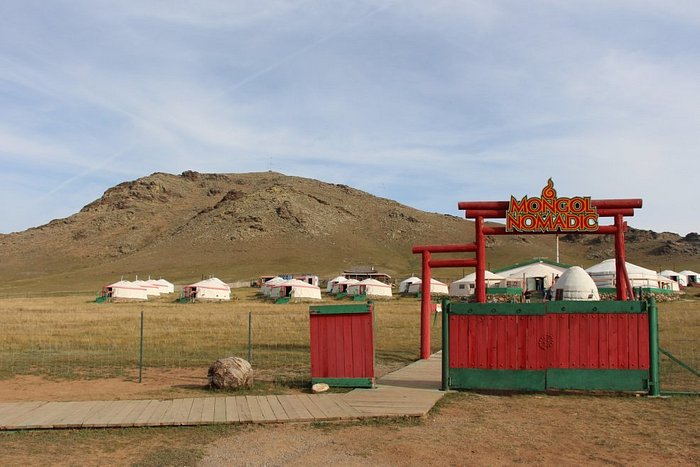 mongol nomadic tourist camp