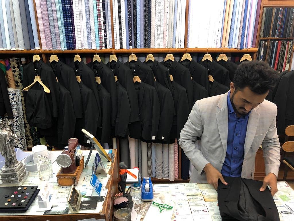 Personalize your custom made suit with monogram inside your jacket. -  Picture of Nick's International Boutique House, Bangkok - Tripadvisor