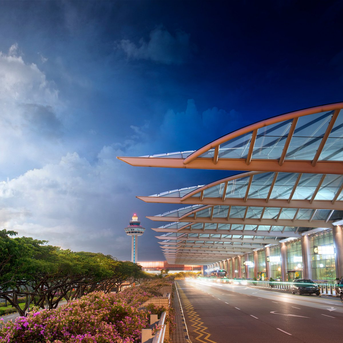 File:Changi Airport, Terminal 1, Departure Driveway.JPG