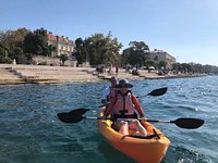 kayak trip zadar