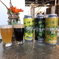 Our opening day beers.