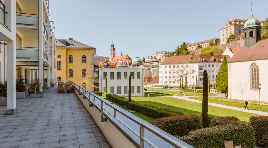 Parkseite mit Blick auf die Altstadt