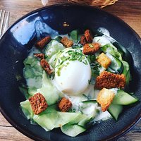 Cucumber tagliatelle