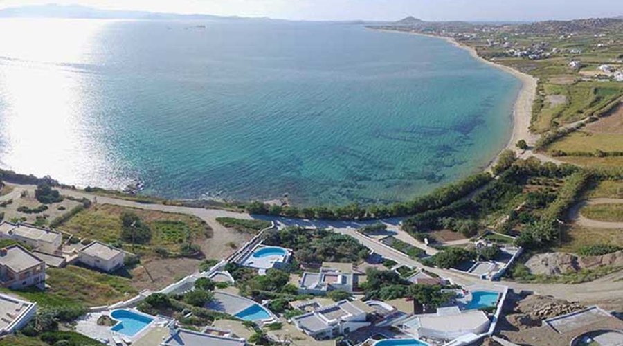 Villa Paradise Boutique Hotel  in Naxos Plaka beach Orkos bay 
