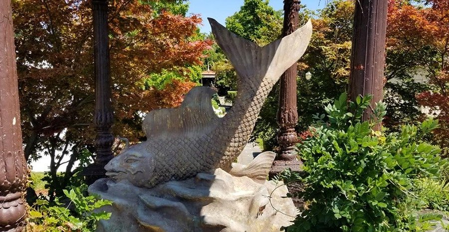 Fish sculpture