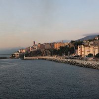 Vue de la ville de Bastia