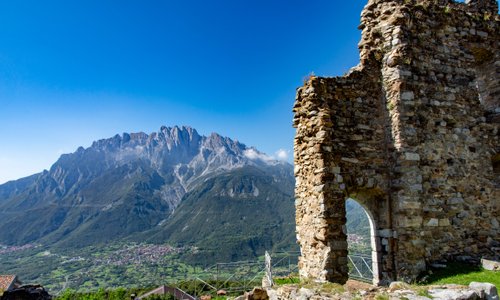 Blick von der Ruine