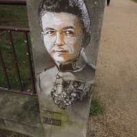 Fresque sur pilier