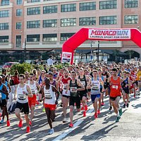 Départ du 5km Herculis - Monaco Run