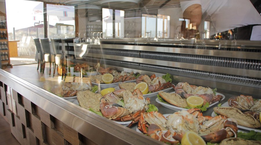 Montra de Mariscos