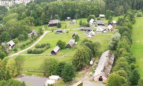 skanzen - view from the castle