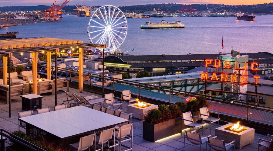 Private View Terrace - Exclusively for Inn at the Market's guest