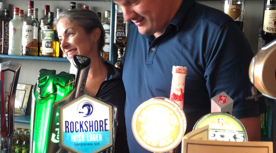 Best Pub in Ireland, Padraic & Angie our friend.  We had a blast!