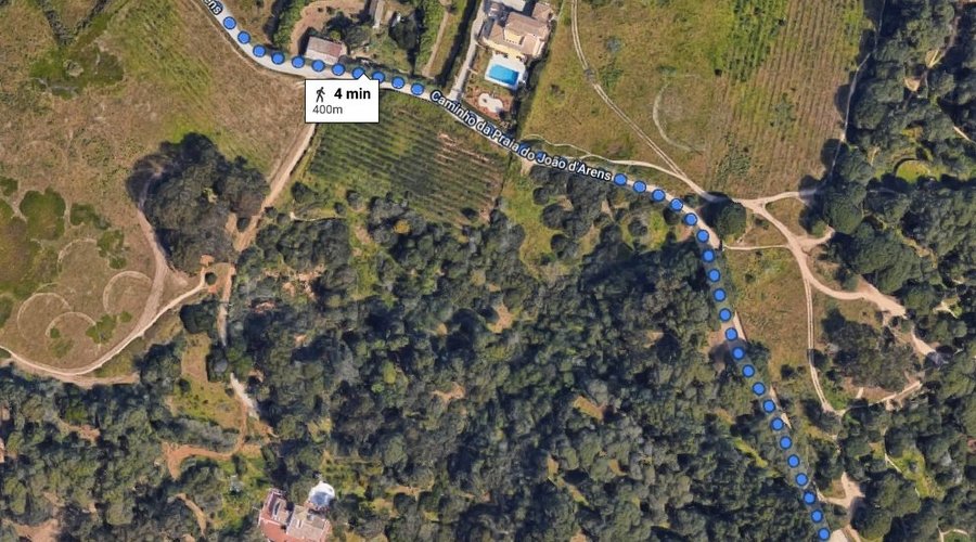 Map to Submarine Beach