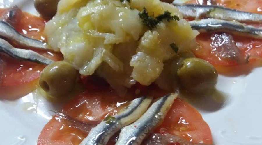 Ensalada de bacalao
