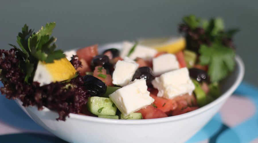 Beautiful Mediterrian salad
