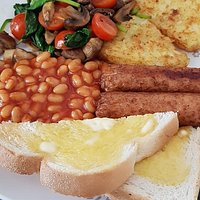 Vegan all day breakfast